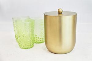 Cubo de hielo de acero inoxidable, personalizado, chapado en latón, alta calidad, precio de fábrica - Product Image 3