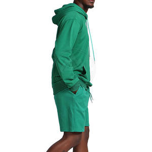 2025 New Arrival Wholesale <b>Men</b> Casual <b>Hoodie</b> & <b>Shorts</b> <b>Set</b> Breathable <b>Men</b> <b>Hoodie</b> & <b>Shorts</b> <b>Set</b> - Product Image 4