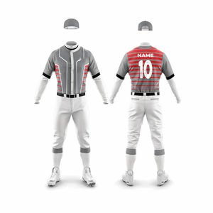 Uniformes de Béisbol de Malla Sublimados Personalizados al por Mayor, Conjuntos Transpirables para Adultos, Camisetas Profesionales con Colores y Tallas Personalizadas - Product Image 1