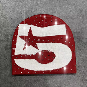 Gorro de Invierno Premium para Hombre, con Logotipo y Diseño Personalizados, Gorros con Pedrería Premium, Gorros Transpirables con Estampado Personalizado para Unisex - Product Image 2