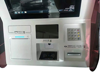 Machine médicale murale de kiosque de soins de santé tactile interactif de libre-Service de Patient