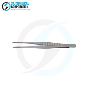 Pince à dissection de sécurité Dunhill pointes arrondies avec bords lisses pour minimiser les dommages aux tissus pendant l'utilisation - Product Image 1