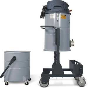 Aspirateur industriel sans sac humide/sec avec filtre HEPA, trois moteurs, 3,3 CV, 285 CFM, 16 gallons, pour usage extérieur et automobile, option manuelle - Product Image 1