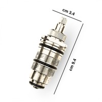 Cartouche de robinet thermostatique Olimpia IX pour colonne de douche Pack unique accessoire de robinet de bain et de douche