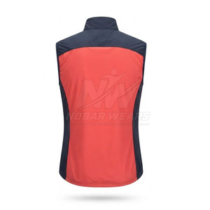 Gilet de cyclisme d'extérieur coupe-vent respirant et léger, vêtement de performance personnalisé pour les événements de cyclisme sur route - Product Image 3
