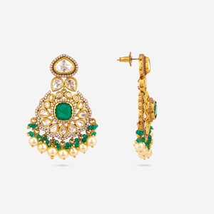 Kundan Necklace 187884 Elegant <b>Wedding</b> <b>Accessory</b> - Product Image 6