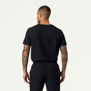 Ensemble de blouses et pantalons de travail pour hommes de qualité supérieure, couleur personnalisée, tissu en élasthanne/polyester, détection des aiguilles, ensemble de blouses d'hôpital sans couture - Product Image 2
