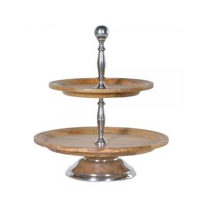 แท่นวางเค้กไม้ราคาไม่แพงสำหรับงานอีเวนต์แนวชนบทงานนำเสนอของหวานที่ได้รับแรงบันดาลใจในการตั้งค่าการอบขนม - Product Image 5