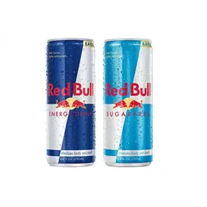 Compre a granel para Red Bull Energy Drink 250ml y 500ml Classic Venta completa Stock fresco Cafeína y sin azúcar Aditivos sin azúcar - Product Image 2