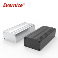 Boîtier en aluminium extrudé anodisé Boîtier d'instrument électronique en métal Boîtier PCB Boîte de jonction