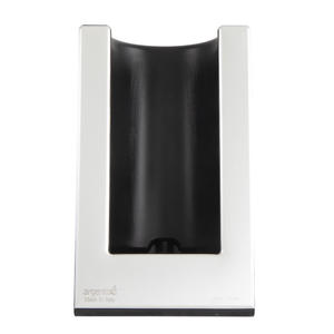 Miglior Design Made in Italy Wine Cooler per mantenere bottiglie di vino fresche per festa usa finitura argento opaco senza ghiaccio in metallo e plastica - Product Image 2