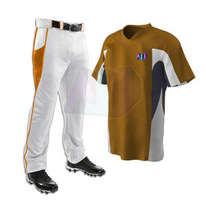 Uniforme de Béisbol Personalizable con Tela Suave 100% Poliéster de Secado Rápido, Ajuste Atlético y Conjuntos para Equipos de Adultos - Product Image 2