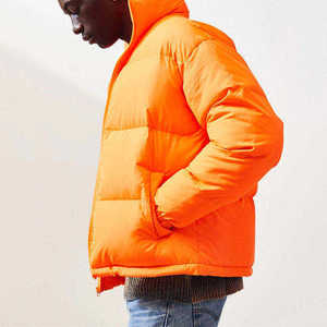 Wholesale Hooded Canvas Puffer Jacket Fashion Outerwear Factory Ready to Ship for Global Buyers <b>Men</b> Puffer Jacket - Product Image 2