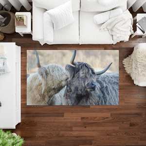 พรมพิมพ์ลาย: ลายสัตว์ทันสมัยสำหรับบ้านและร้านเสริมสวย พรมเชนิลล์ - Product Image 1