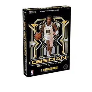 ยอดขายดีที่สุดในปี 2021-22 กล่องงานอดิเรกบาสเก็ตบอล Obsidian Panini