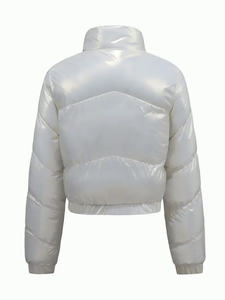 Meilleures ventes de doudoune d'hiver pour hommes, veste en cuir personnalisée, avec décoration en fourrure, service OEM - Product Image 4