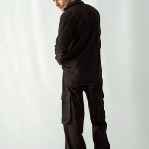 เสื้อเชิ้ตผ้าเดนิมสำหรับผู้ชายเสื้อยีนส์สำหรับอุตสาหกรรมขายดี - Product Image 3