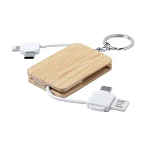 Portachiavi USB Promozionale Personalizzato con Cavo, Gadget Edulis Personalizzabili - Product Image 1