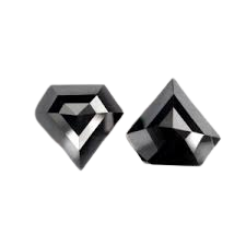 Venta Caliente: Diamantes Negros Sueltos 100% Naturales de 1.00 Quilates, Forma Geométrica Pentagonal, Tipo Sal y Pimienta, a Precio de Mayoreo - Product Image 5