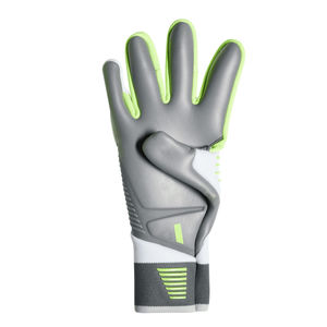 New Stylish Design Printed PU Material Heavy Duty Non-Slip Unisex Soccer Goalkeeper <b>Gloves</b> with Custom Logo - Product Image 3