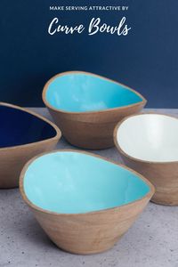 El cuenco de madera con pegatina está hecho a mano para una elegancia y durabilidad, ideal para utensilios de cocina, vajilla, mesa y artículos para el hogar - Product Image 6