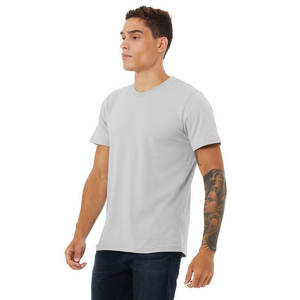 Bella Canvas 3001 UNISEXE JERSEY MANCHES COURTES GRIS SOLID TEE Essentials Super Soft T-shirts respirants pour hommes imprimés personnalisés - Product Image 2