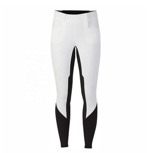 Leggings de montar a caballo para mujer con asiento completo de alto estándar, agarre de silicona elástico de cuatro vías, calzones ecuestres, cuero cómodo - Product Image 4