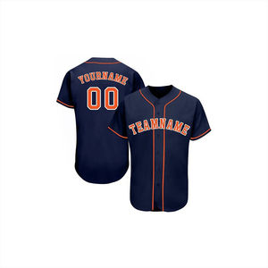 Camiseta de béisbol, camiseta retro en blanco, camisetas de béisbol, uniforme bordado personalizado aceptado, número de logotipo cosido para jóvenes - Product Image 2