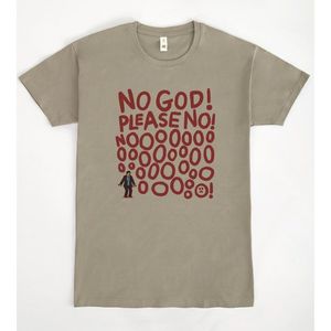 Magliette Promozionali con Scritta 'No God Please No' - Product Image 1