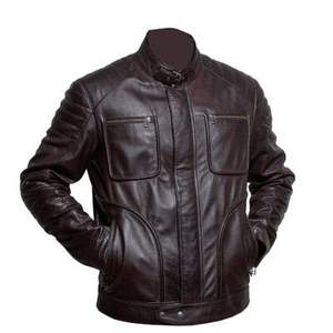 Chaquetas de cuero genuino de alta calidad: un elemento básico de moda clásico Durabilidad atemporal Elegancia elegante Moda Mate Brillante - Product Image 1