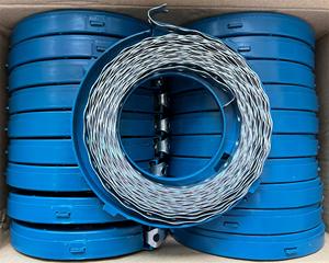 Bande de cerclage perforée en acier galvanisé de haute qualité 17mm X 10m sangle en métal durable pour le montage et l'utilisation du support - Product Image 2