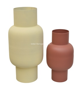 IHA Contemporary Iron Metal Tabletop Flower <b>Vase</b> Model IHA24029 for Home & Wedding Events Wholesale Decoration India - Product Image 6