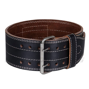 Top Selling New Style Weight Lifting Leather Belts Custom Logo Fitness Workout Gym <b>Back</b> <b>Support</b> Weightlifting Leather Belt - Product Image 1