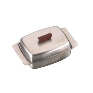 Plat de service à beurre en acier inoxydable de conception fantastique plat à beurre de couleur or pour le décor de Table de maison et d'hôtel - Product Image 3