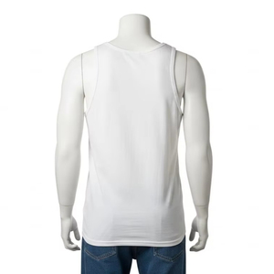 เสื้อกล้ามผู้ชายไซส์ใหญ่ ผ้าฝ้าย ปักลาย นุ่ม ระบายอากาศดี ใส่สบาย เหมาะสำหรับใส่เล่นกีฬาหรือลำลองในฤดูร้อน - Product Image 4