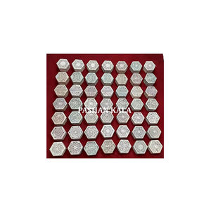 กล่องใส่เครื่องประดับรูปทรงหกเหลี่ยม ผลิตจากหินสบู่ธรรมชาติ แกะสลักด้วยมือ ดีไซน์ใหม่ หลากหลายแบบ เหมาะสำหรับใช้ในธุรกิจ - Product Image 1