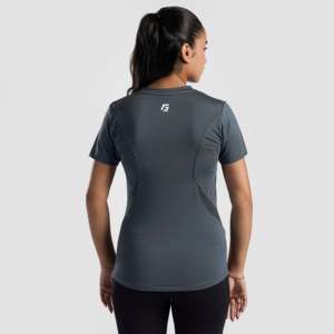 Emberwick Dark <b>Grey</b> Slim Tee Comfortable Knitted Fabric - Product Image 2