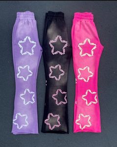 OEM Streetwear Heavyweight Sun Faded Survêtement Deux Pièces Ensemble Survêtement Délavé À L'acide Applique Patch À Capuche Ensemble - Product Image 4