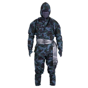 Uniformes professionnels d'arts martiaux Ninja réels Polyester/coton séchage rapide et respirant couleurs et Logos personnalisés fabriqués au Pakistan - Product Image 4