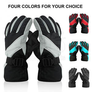 Best Selling Premium Quality <b>Waterproof</b> Breathable Lightweight Ski <b>Gloves</b> for <b>Men</b> with Top Design and High Quality - Product Image 2