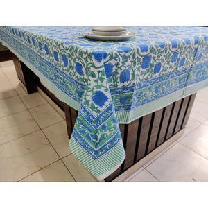 Best Quality Checkered 1.37*20m Blue <b>White</b> Table Cover Rectangle Custom Pattern Printed Table Cover - Product Image 6