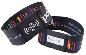 Banda elástica personalizada para equipo de fútbol, cinta deportiva tejida de alta elasticidad, estampado por sublimación, brazalete de capitán, accesorio de ropa - Product Image 3