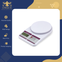 Balance de cuisine numérique avec écran LCD rétroéclairé, capacité 10 kg, piles AAA, arrêt automatique, contrôle des portions pour la pâtisserie à domicile, bol en plastique avec couvercle