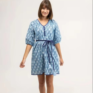 2026 Latest Premium <b>Summer</b> Beach Resort Kaftan <b>Boho</b> <b>Dress</b> Ukrainian Embroidery Lace Ethnic Bohemian Plus Size Gown Woven Weaving - Product Image 1