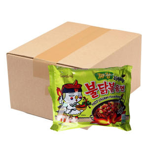 Pedidos al por Mayor de Fideos Instantáneos Coreanos Picantes Buldak Jjajang de Samyang, Paquete de 5 - Product Image 5