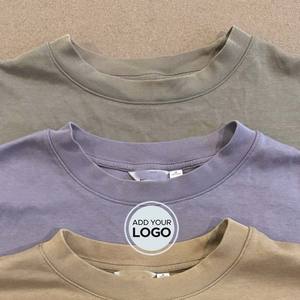 Camiseta unisex con logotipo personalizado, camisetas de gran tamaño informales de algodón AIRism para hombre, Camisetas Básicas de manga corta con cuello redondo de verano - Product Image 2