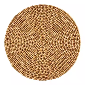 Sous-verres perlés personnalisables Pendentifs de crémaillères Sous-verres perlés personnalisés pour bar d'intérieur Sous-verres perlés d'inspiration vintage - Product Image 2