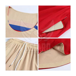 Uniforme de Baloncesto Reversible de Secado Rápido con Logotipo Personalizado, Uniforme de Baloncesto Reversible Profesional - Product Image 3