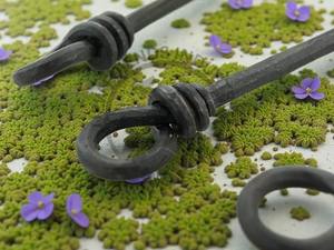 Ensemble de couverts médiévaux tendance, forgé à la main, en acier inoxydable 430, ensemble de couverts de fête, ensemble de couverts faits à la main sur mesure avec du cuir - Product Image 4