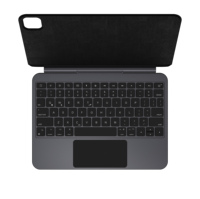 Clavier magique en aluminium OEM en gros d'usine, rétroéclairé, pavé tactile multi-touch, iPad Pro 11 pouces M4 gris/argent, port USB-C, nouveau sans fil